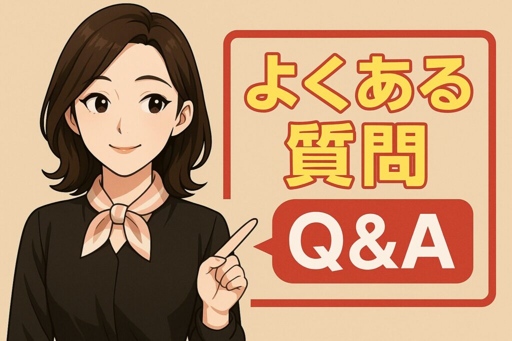 ステラボーテリフトブラシPROとリフトブラシに関するよくある質問に答える女性