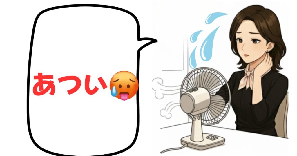 レベル調整の例えを扇風機で