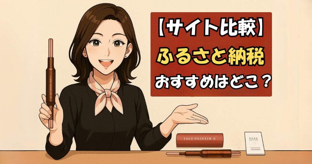 フェイスポインター2どのふるさと納税サイトで申し込むのがおすすめですか？