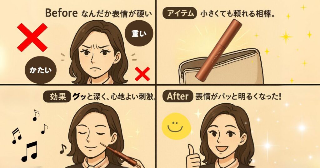 フェイスポインター（「ガチガチの表情をピンポイントで解放したい人」におすすめ）