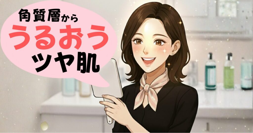 角質層からうるおう肌へ