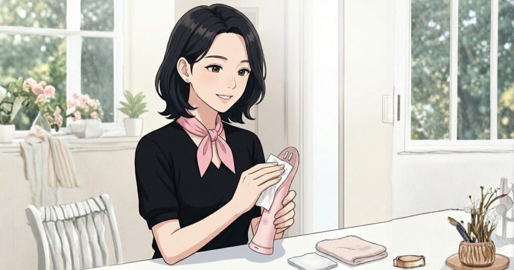 ヘッドの手入れ方法