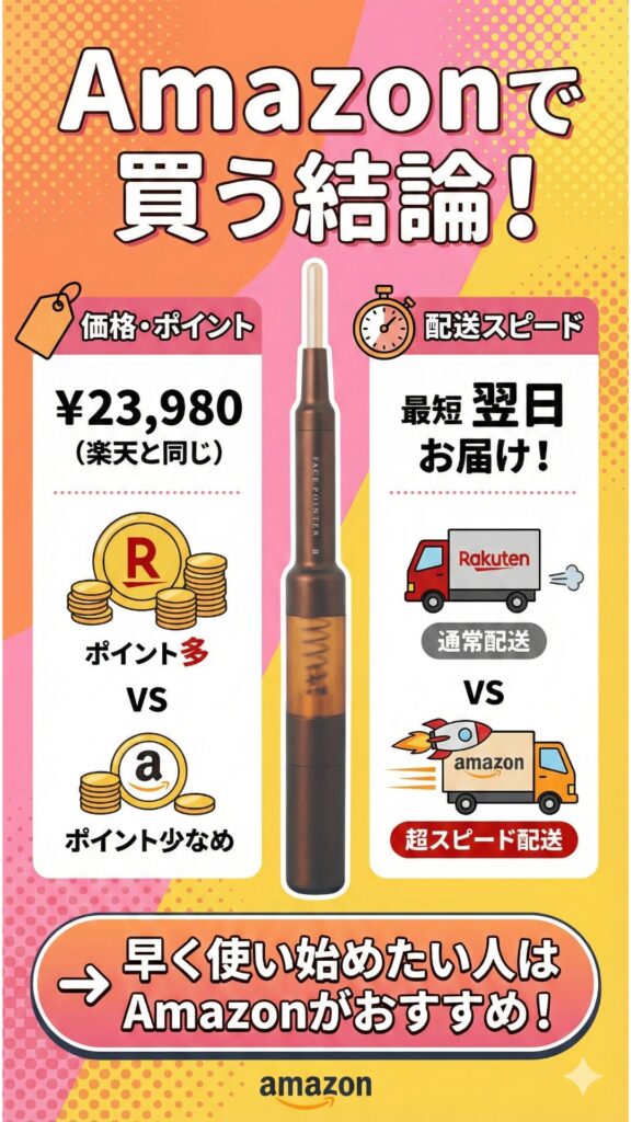 フェイスポインターAmazon最安値