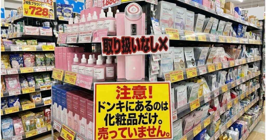 ドン・キホーテ：ブースタープロの「取り扱いなし」