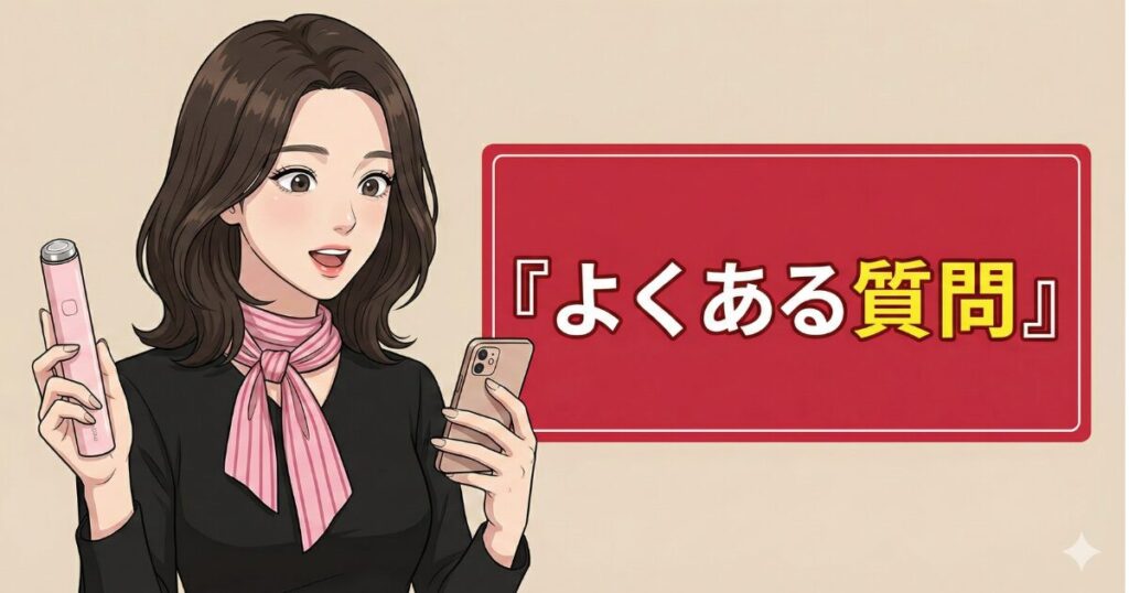 メディキューブ美顔器ミニに関するよくある質問