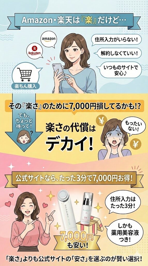 マルチフェイシャルスパは公式サイトがお得