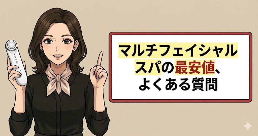 マルチフェイシャルスパの最安値、よくある質問