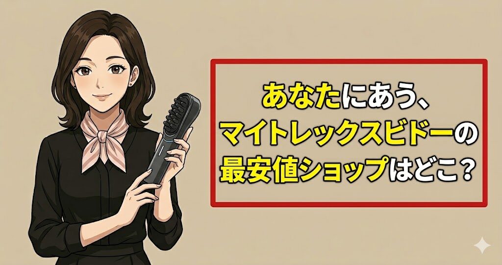 あなたにあう、マイトレックスビドーの最安値ショップはどこ？