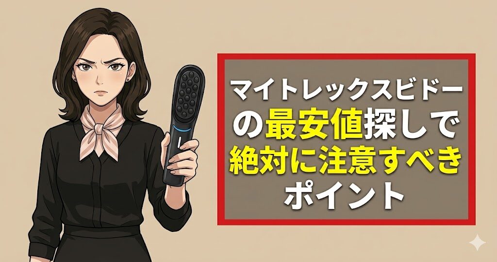 マイトレックスビドーの最安値探しで絶対に注意すべきポイント