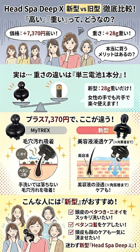 新型がおすすめな理由