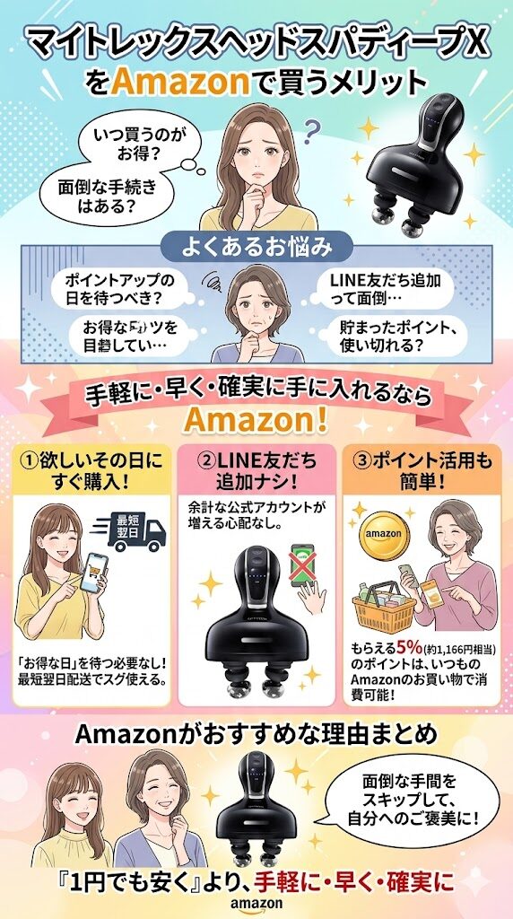 Amazonで買うメリット