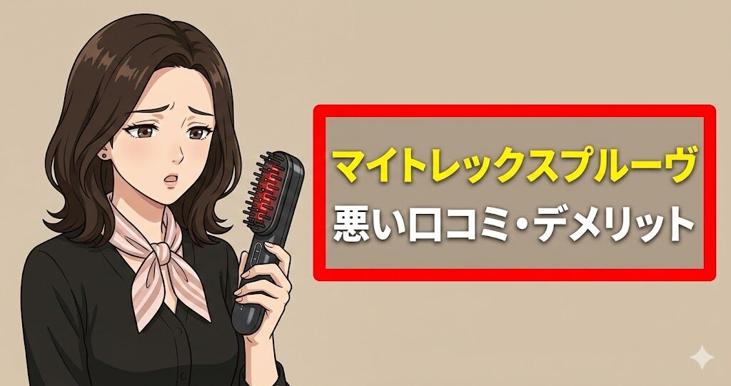 マイトレックスプルーヴの悪い口コミ・デメリット