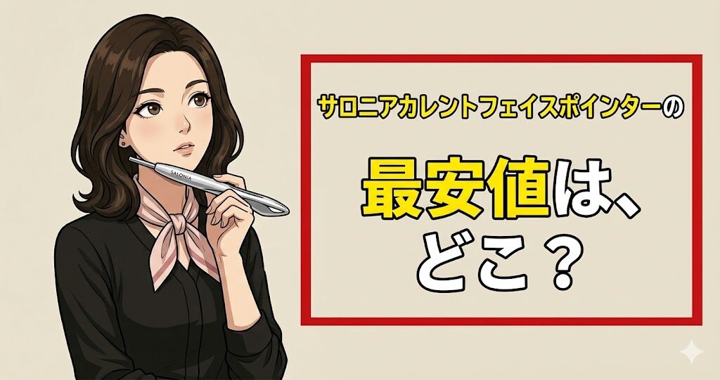 サロニアカレントフェイスポインターの最安値は、どこ？