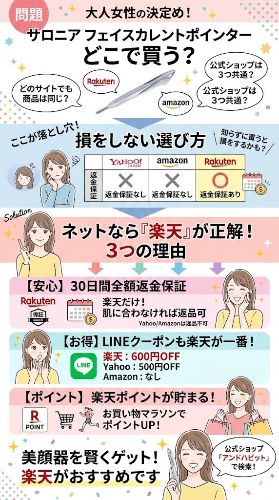 Yahoo!やAmazonには返金保証がない