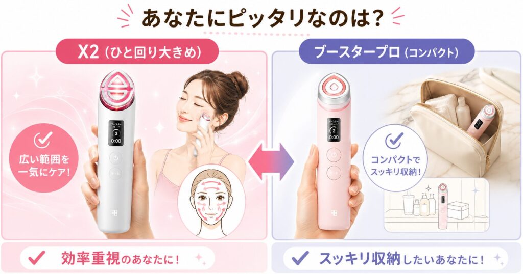 ピッタリなのはどっち
