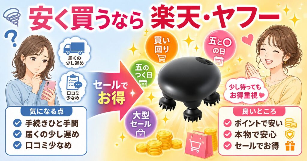 楽天・Yahoo!のセール活用