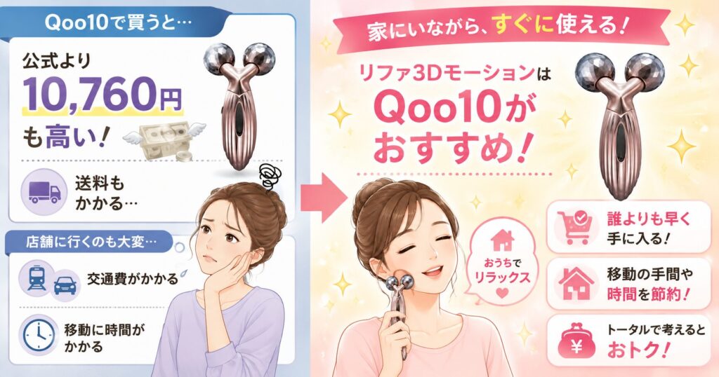 公式より10,760円高くても買いたいか考える