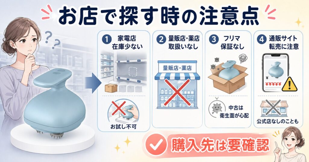 ミコラを店舗で探すときの注意点