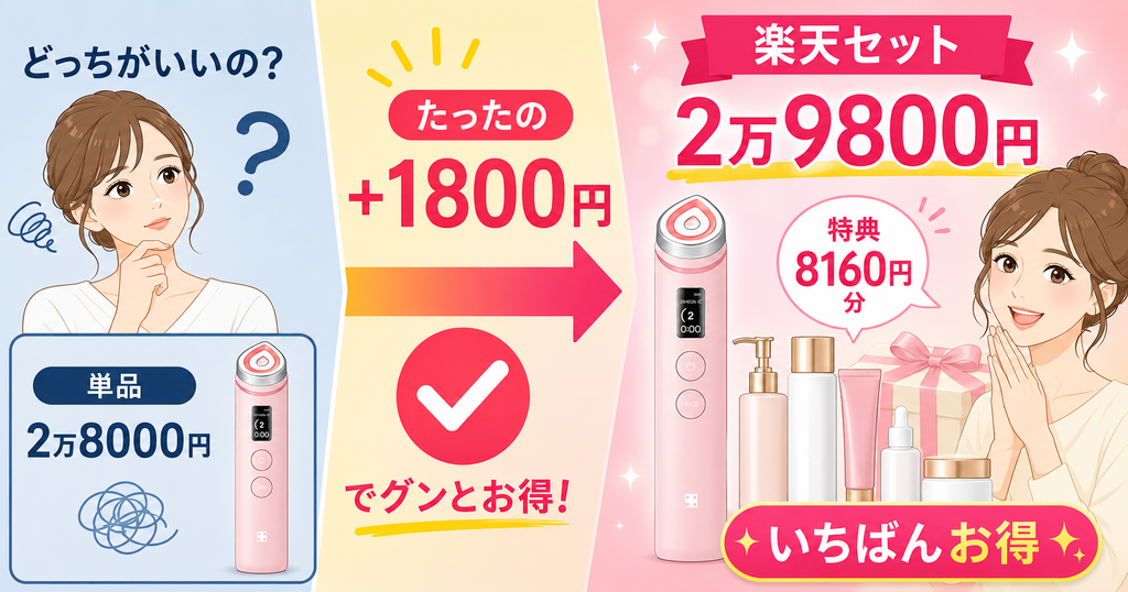 プロX2楽天セットの価格と特典