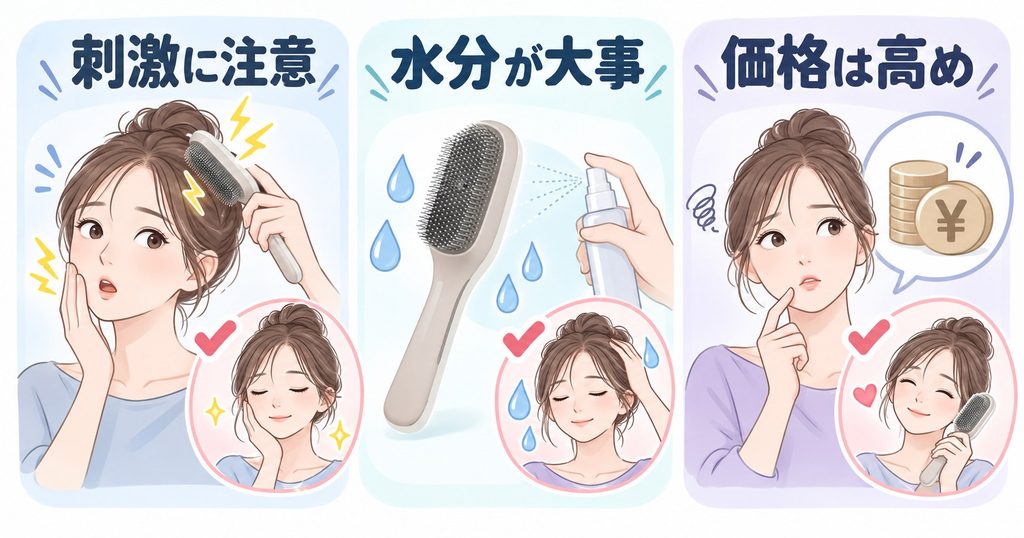 ラサーナ電気ブラシのいまいちな口コミと注意点