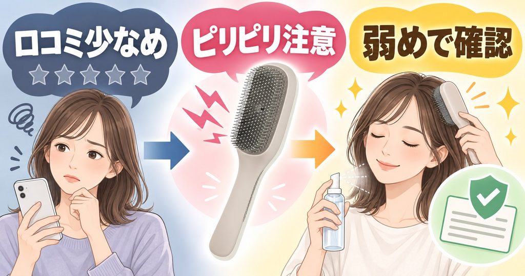 ラサーナ電気ブラシの口コミまとめ