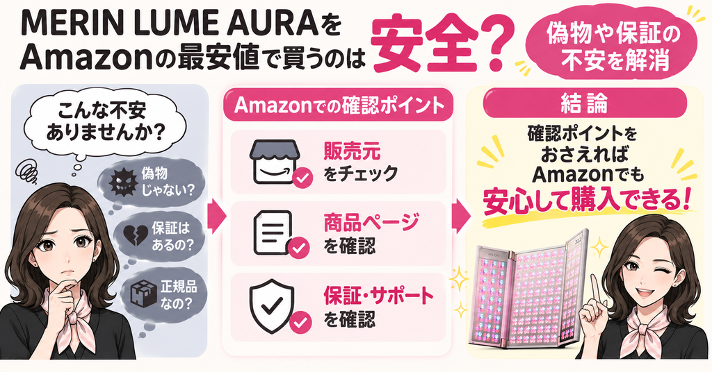 MERIN LUME AURAをAmazonで買う安全性チェック