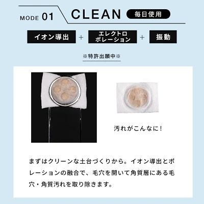 エレキリフトのCLEANモード