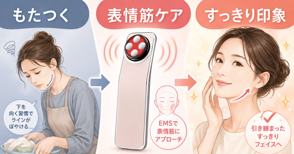 エレキリフトで目指す引き締め肌