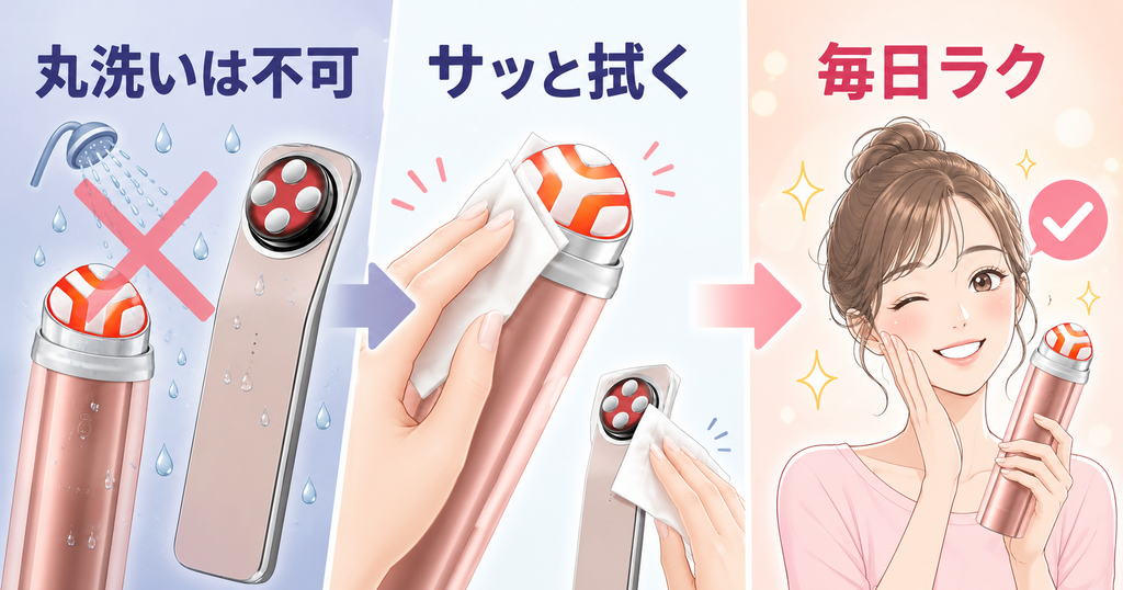 本体のお手入れ方法