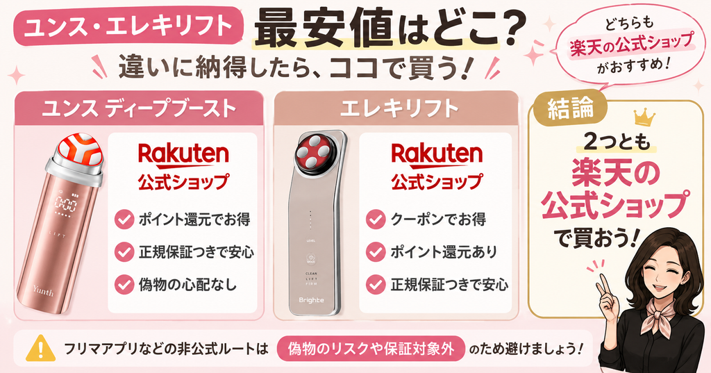ユンスとエレキリフトの購入先