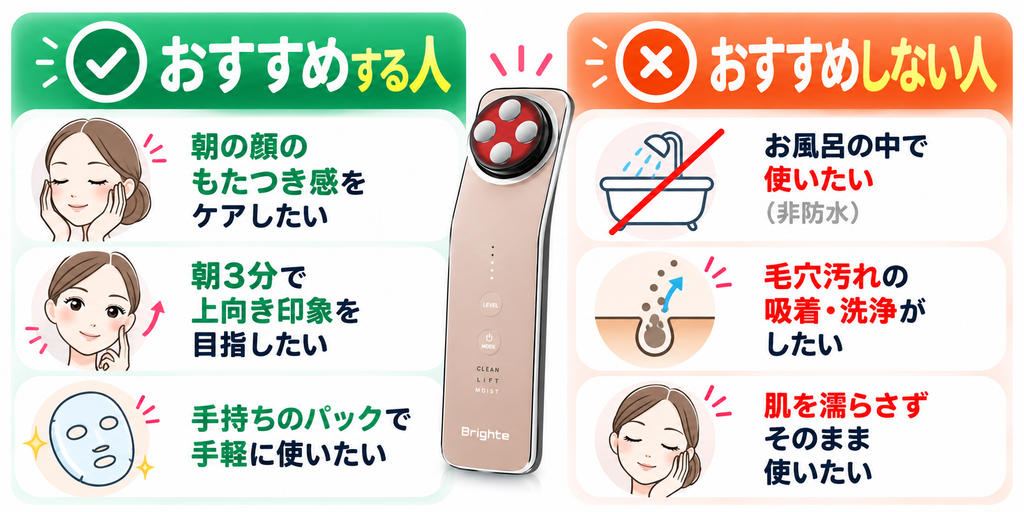 エレキリフトが向く人と向かない人の比較表